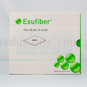Пов'язка з гелевого волокнистого матеріалу Exufiber 10см*10см 1шт